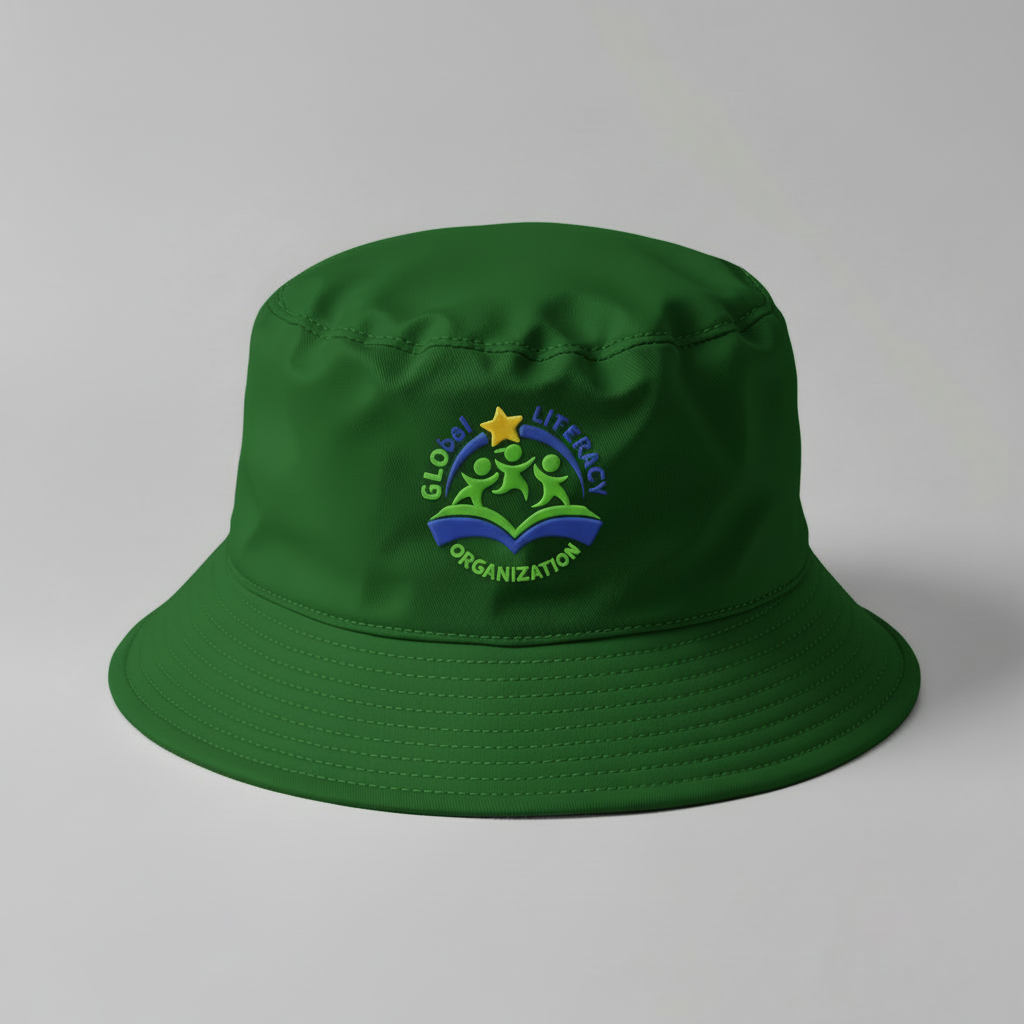 GLO Embroidered Bucket Hat